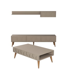 Hanah Home Lyon 3 - Atlas, Walnut